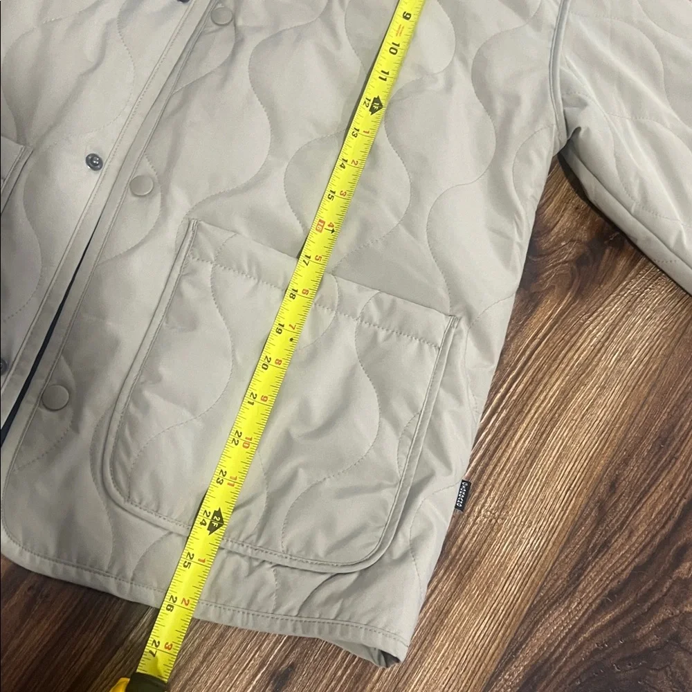 Chic Cream Quilted Jacket